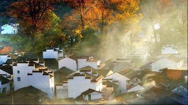 婺源石城红叶